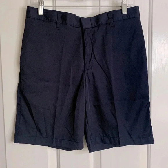 mills uniform co Other - NWOT boys/teen MILLS UNIFORM CO PREP navy blue shorts 30 waist